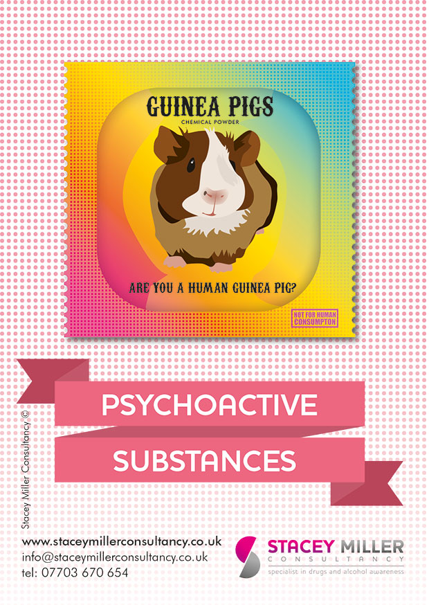 Psychoactive Substances Postcard